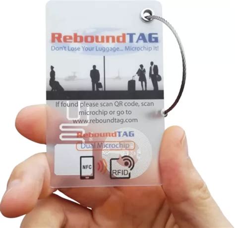 rfid tags for luggage|rebound tag.